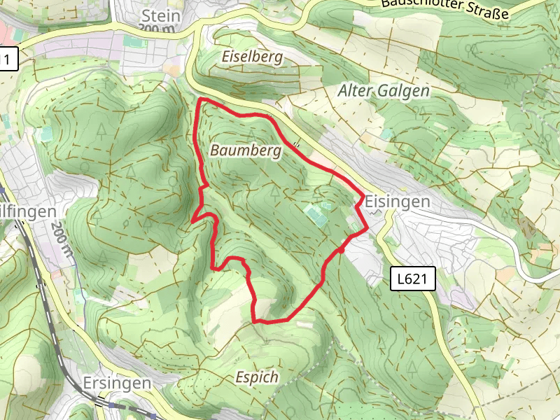 Hauptwald Loop - Eisingen