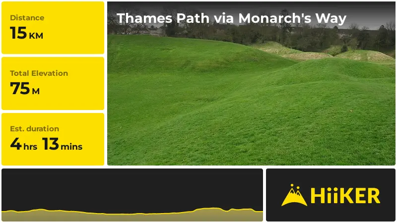 | Thames Path via Monarch's Way