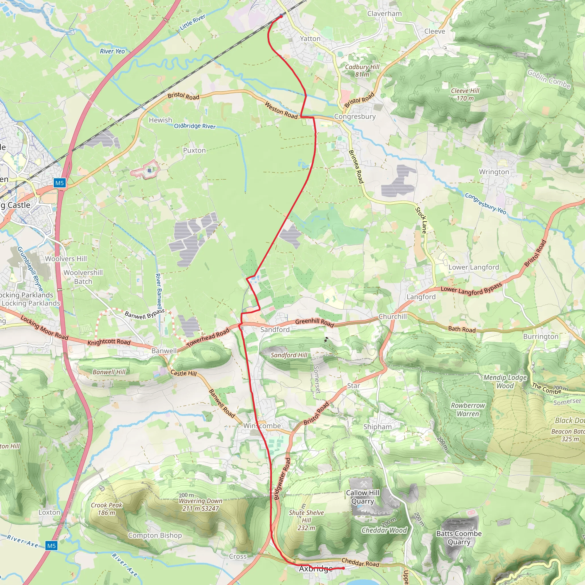 Axbridge to Yatton Walk | Somerset | England
