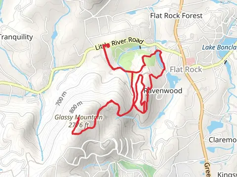 Little Glassy Mountain and Front Lake via Memminger Loop Trail