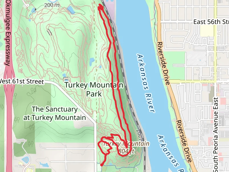 Turkey Mountain and Yellow Trail Loop