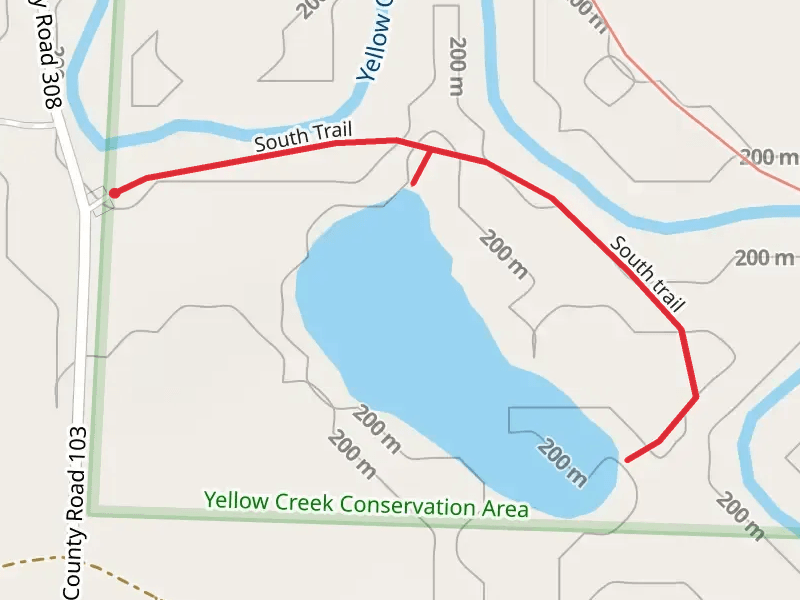 South Trail via Yellow Creek