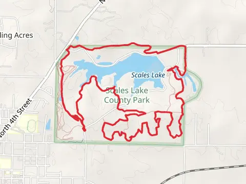 Scales Lake and Scales Lake County Park Loop