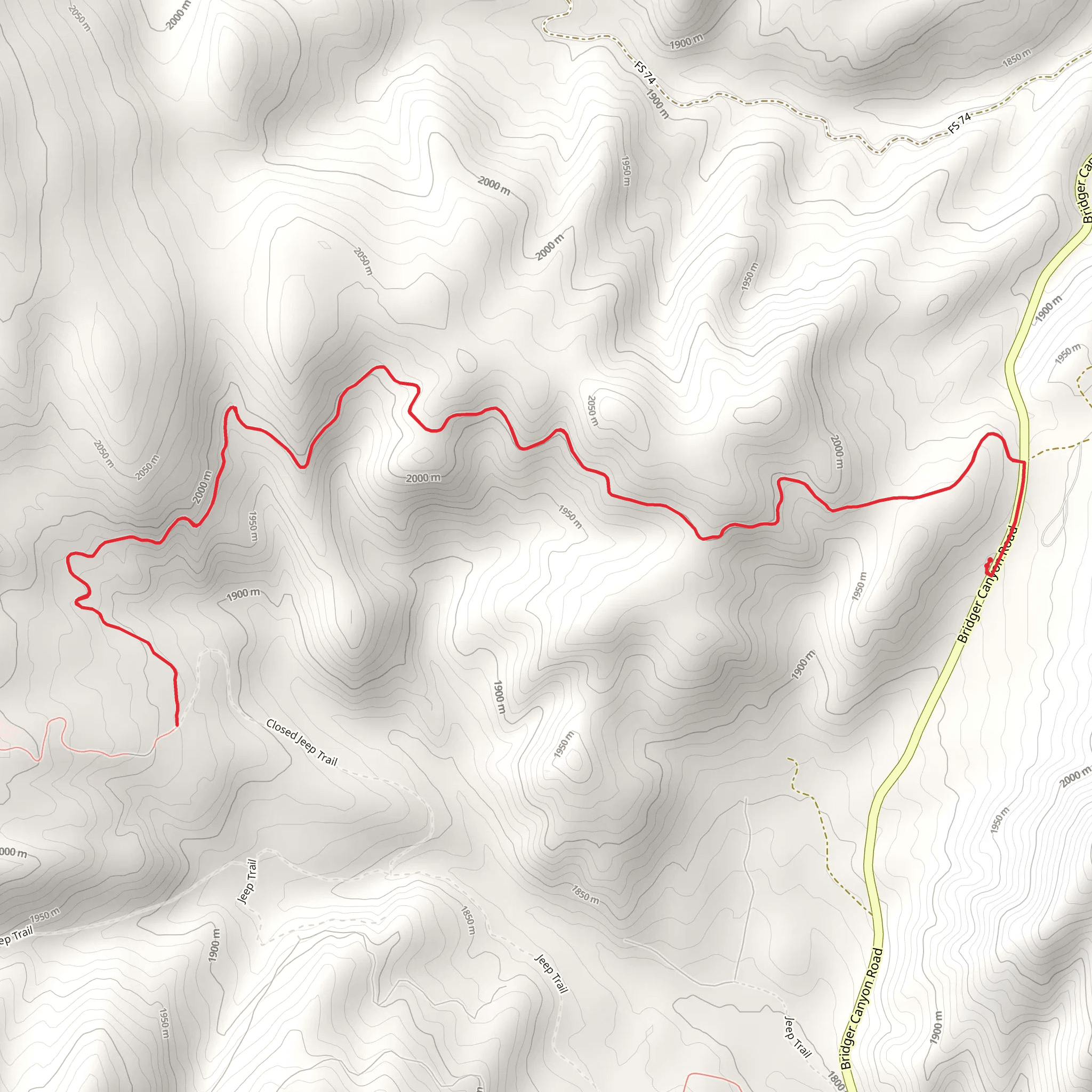 Fairy Creek mobile static map