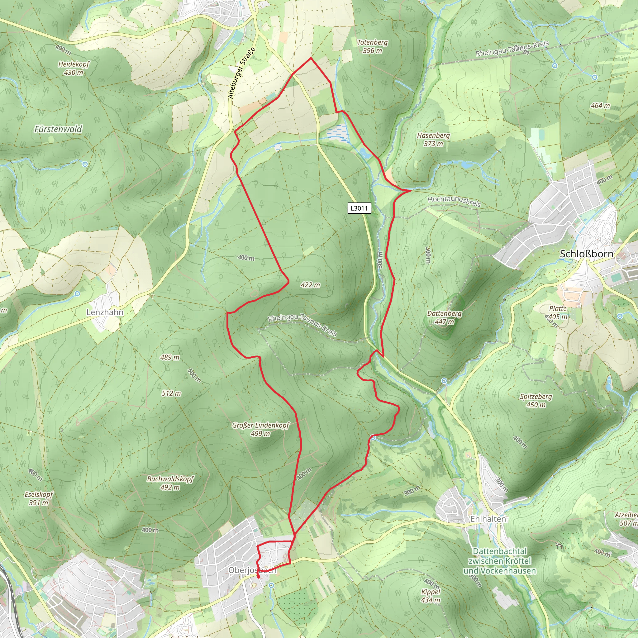 Alteburger Marktweg mobile static map