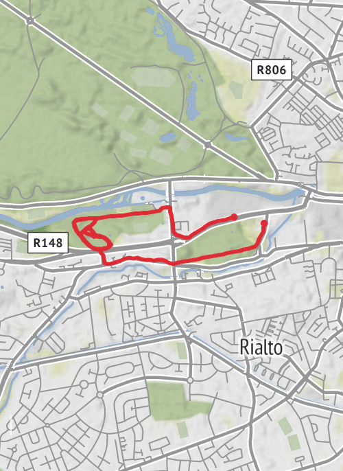 County Dublin Running mobile static map