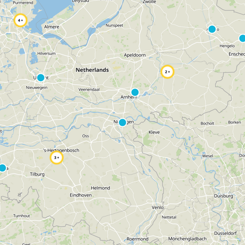 Nijmegen Static Map