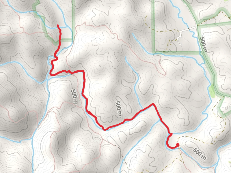 Wildcat Creek and Fall Creek