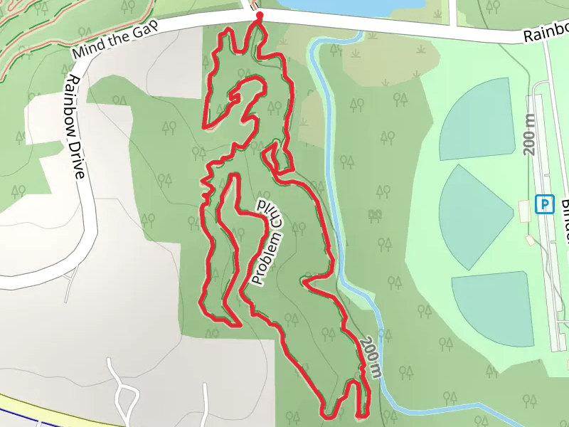 Red Loop Trail - Binder Lake