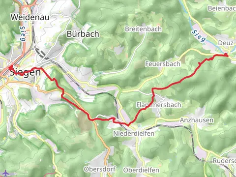 Siegen to Deuz