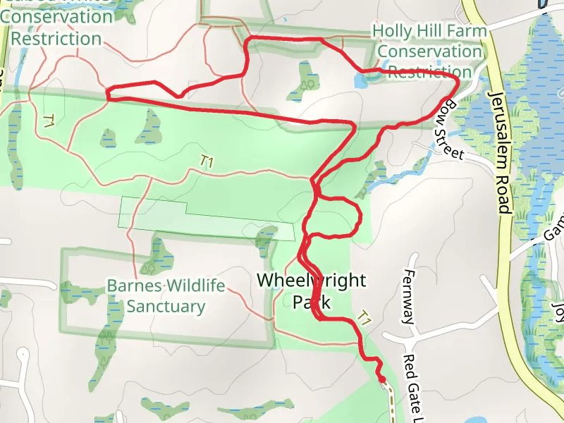 Wheelwright Park Loop