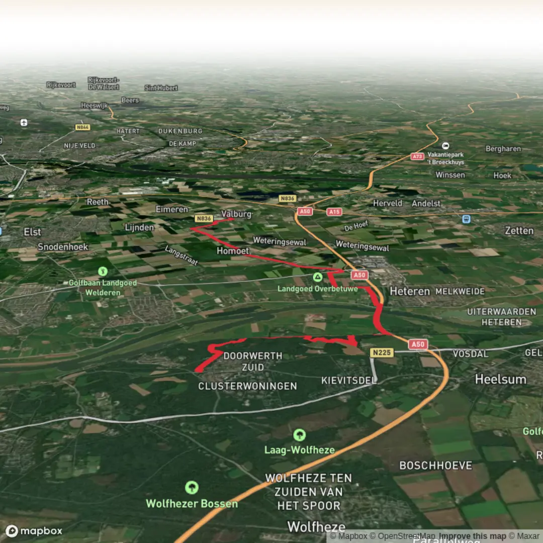 An image depicting the trail 1344-roots-natuurpad-etappe-22 and its surrounding area.