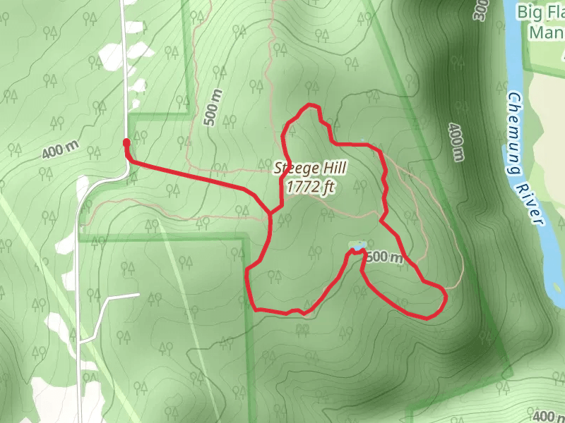 Steege Hill Loop from Steege Hill Road