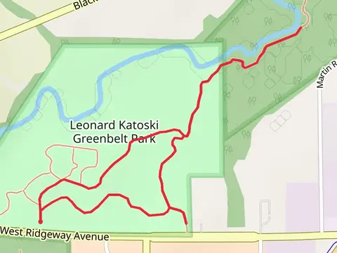 Leonard Katoski Greenbelt Park Loop - South