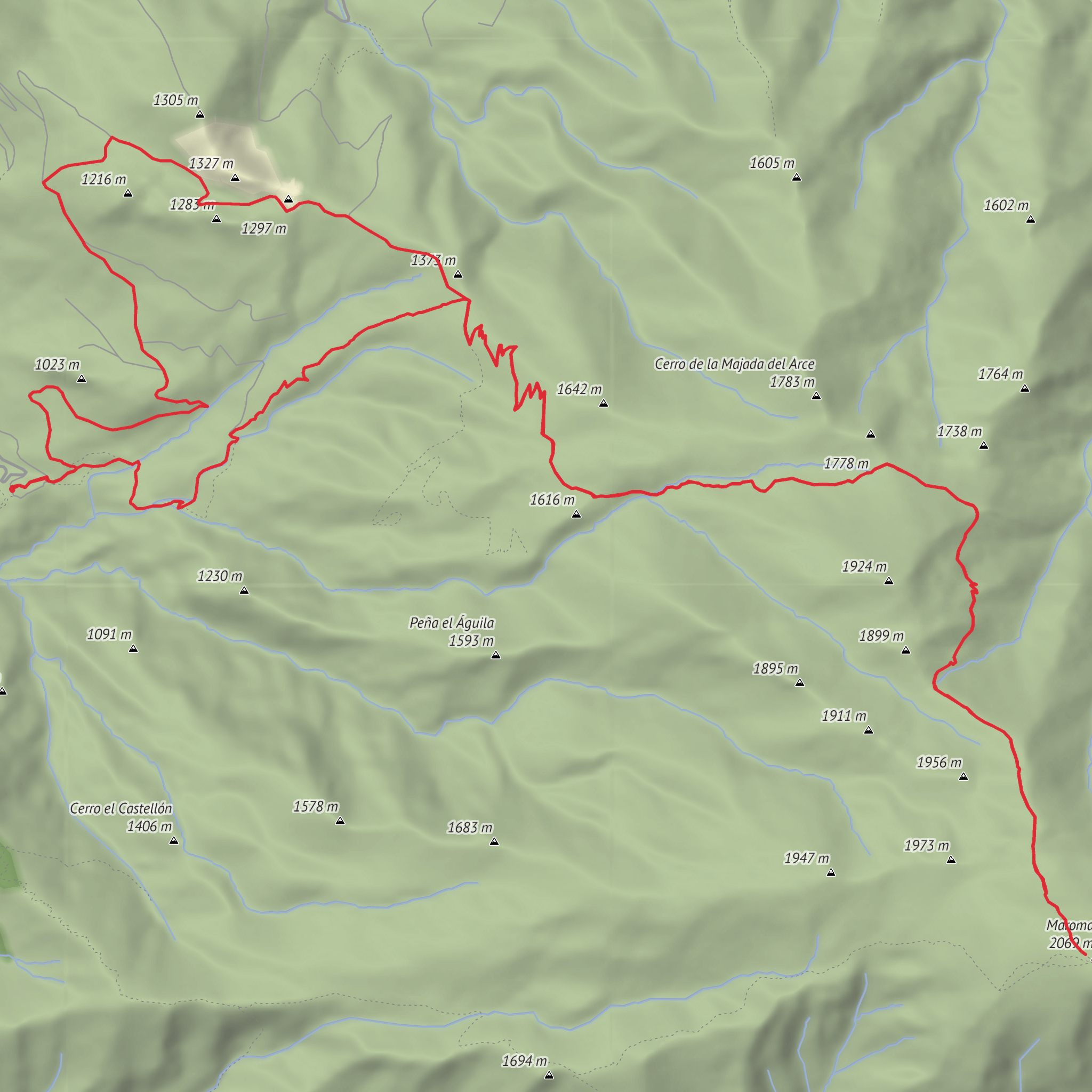 La Maroma mobile static map