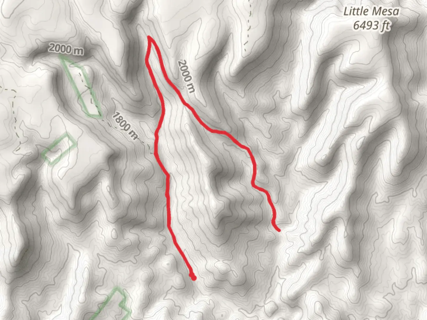 An image depicting the trail Crystal Springs Trail and its surrounding area.