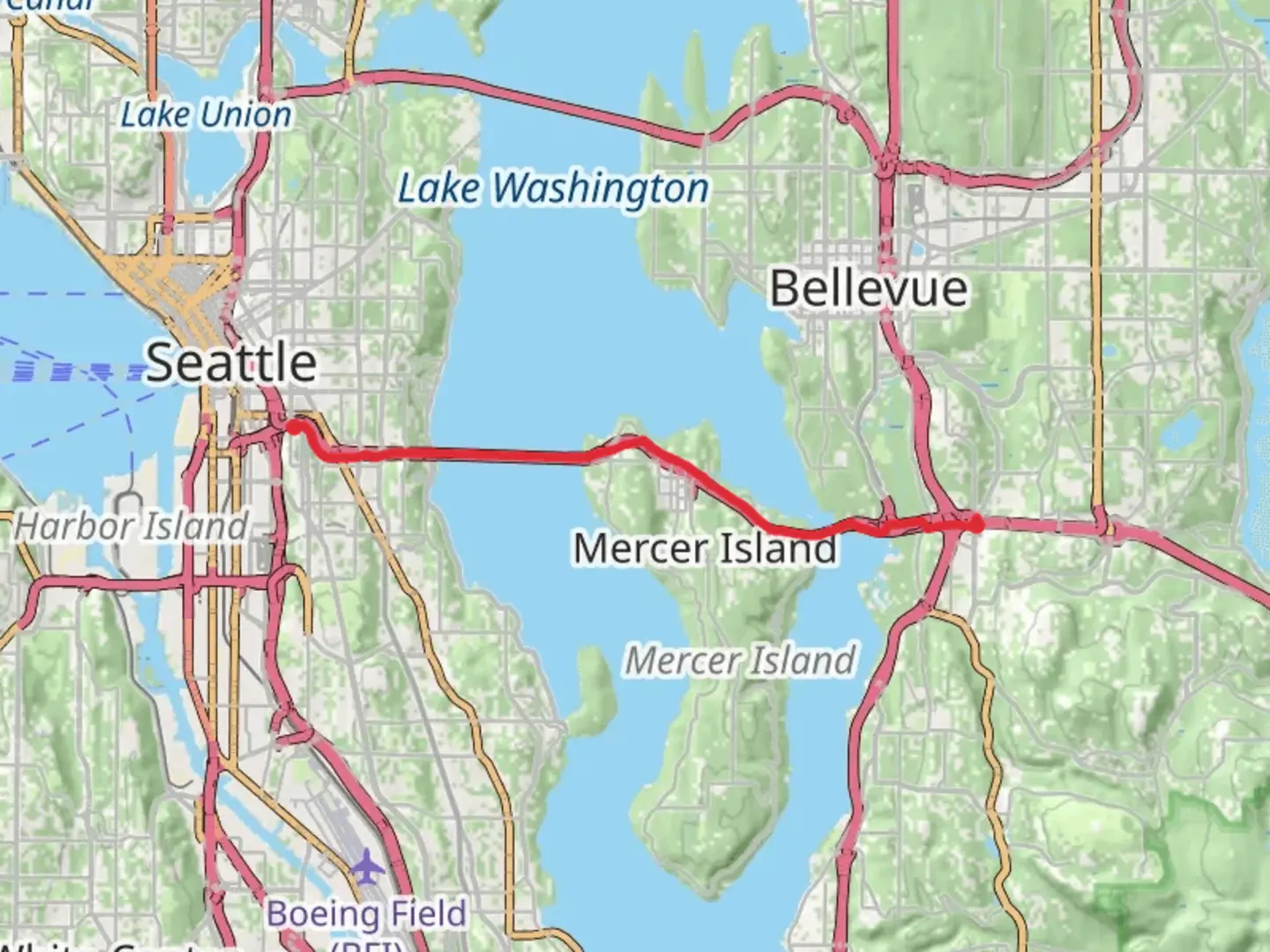 An image depicting the trail I 90 Trail and its surrounding area.