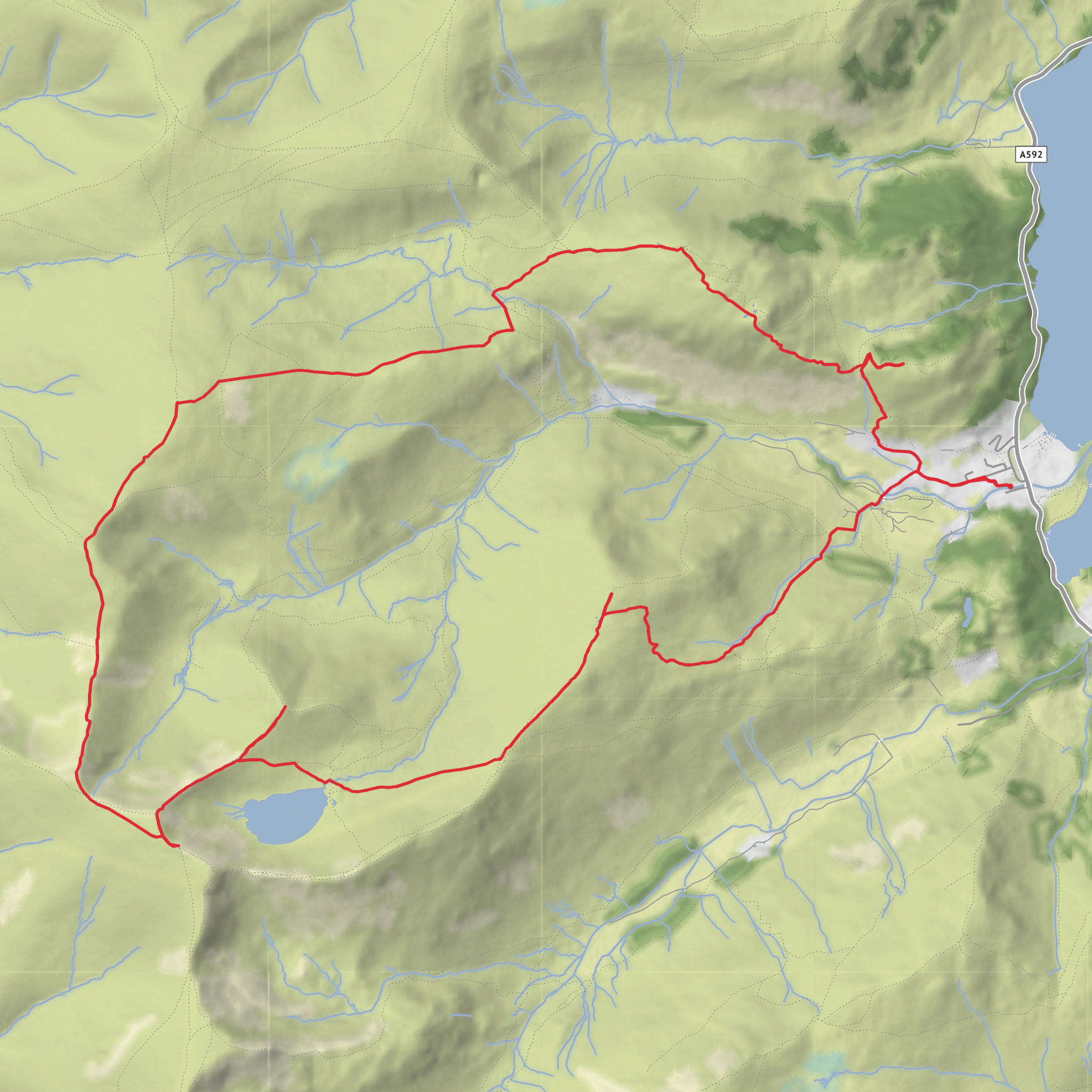 Glenridding Horseshoes mobile static map