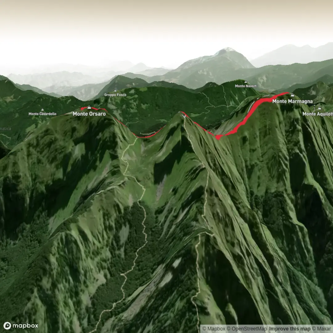 An image depicting the trail Hike from Lagdei and its surrounding area.