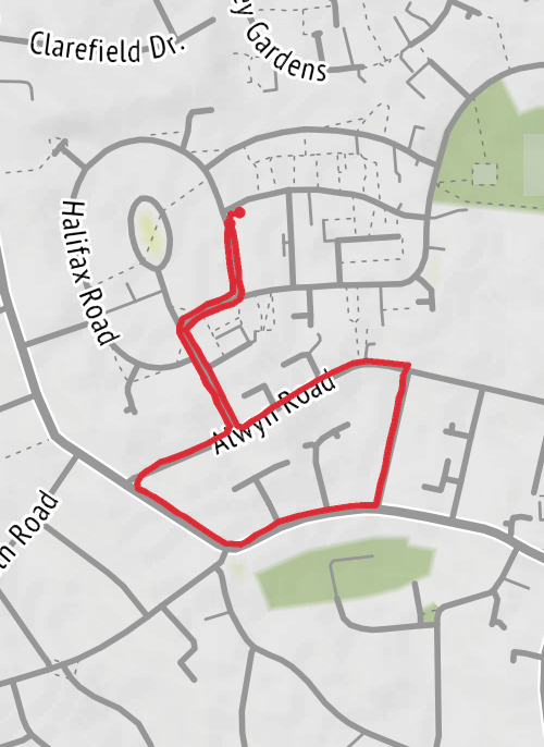 Windsor and Maidenhead Walking mobile static map