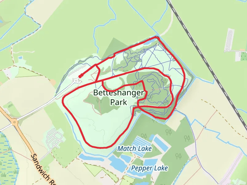 Leisure Path and Batteshanger Park Loop