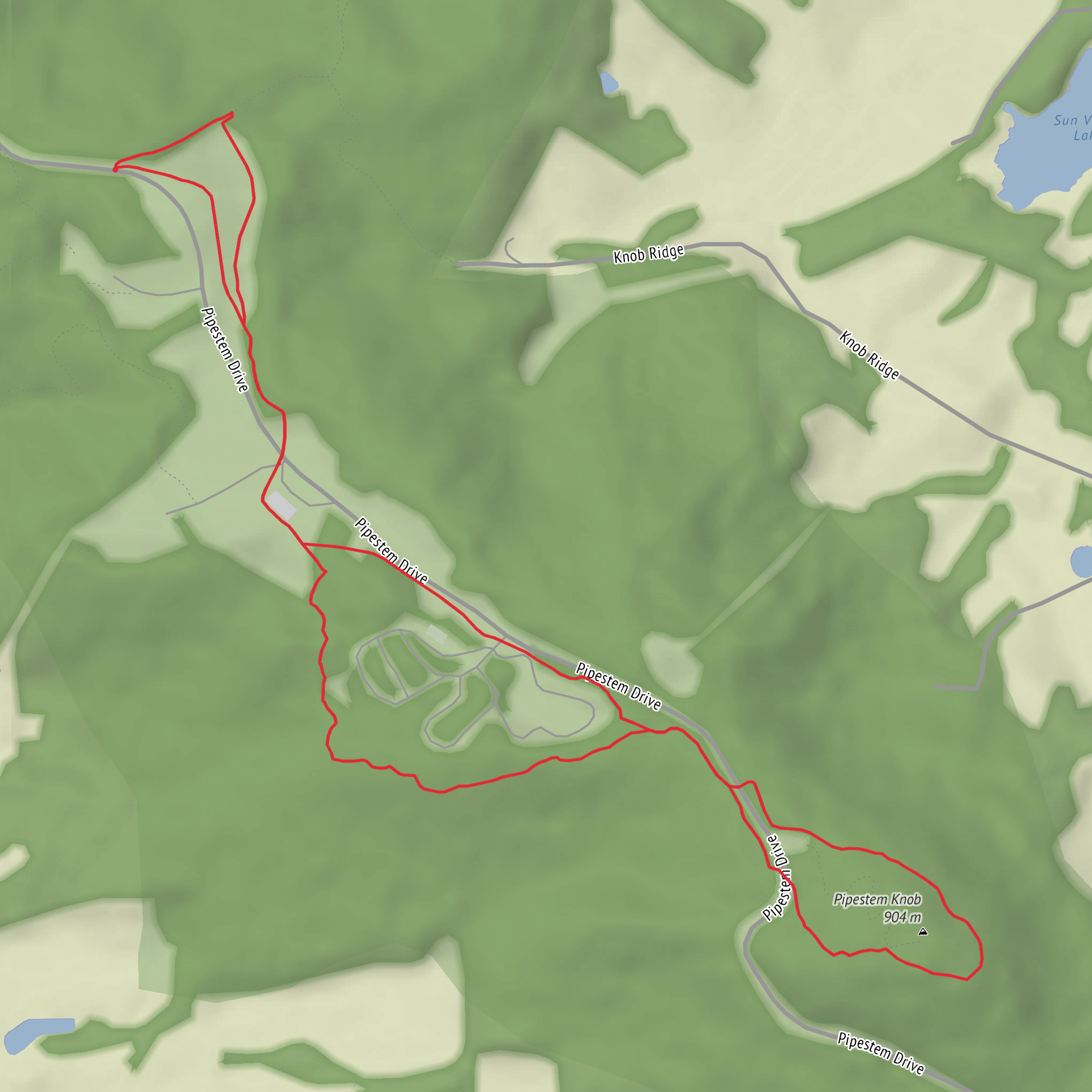 Guided Horseback Trail mobile static map