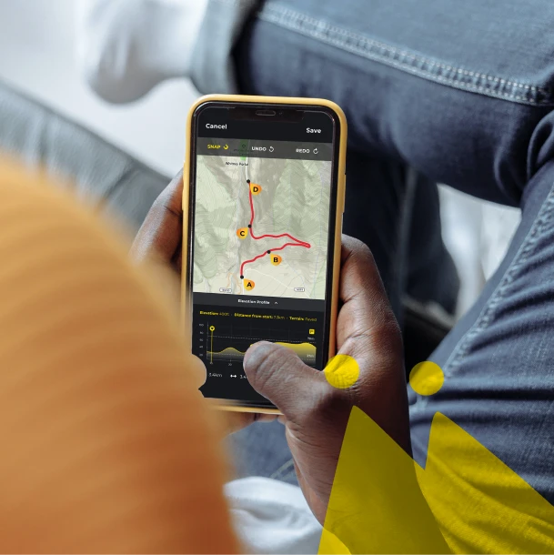 The HiiKER app — planning and navigating a hike