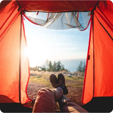 Is wild camping allowed in Rhode Island?