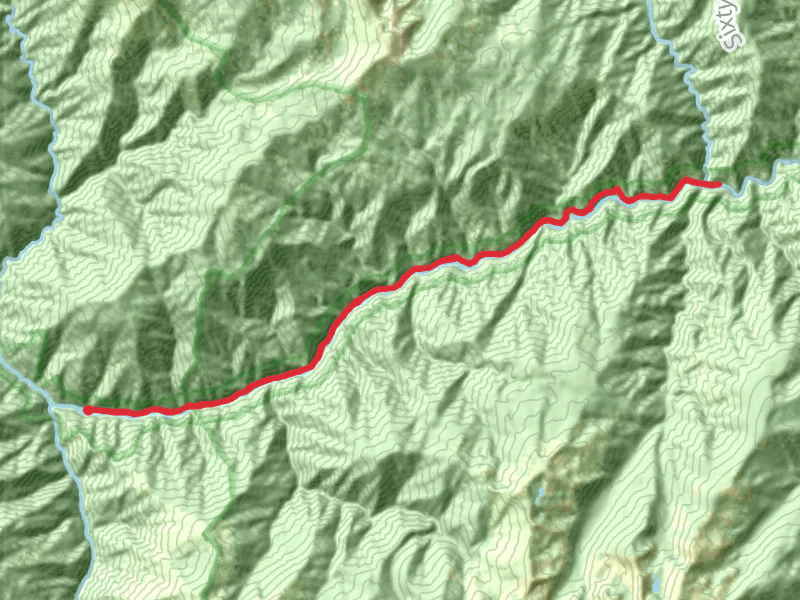 Selway River Trail from Selway Road