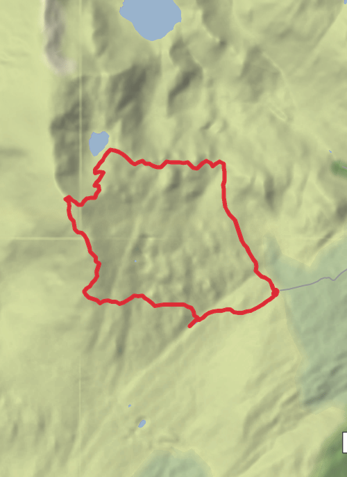South Lakeland Hiking mobile static map