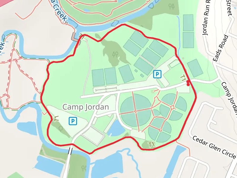 Jo Lawrence Memorial Garden Loop