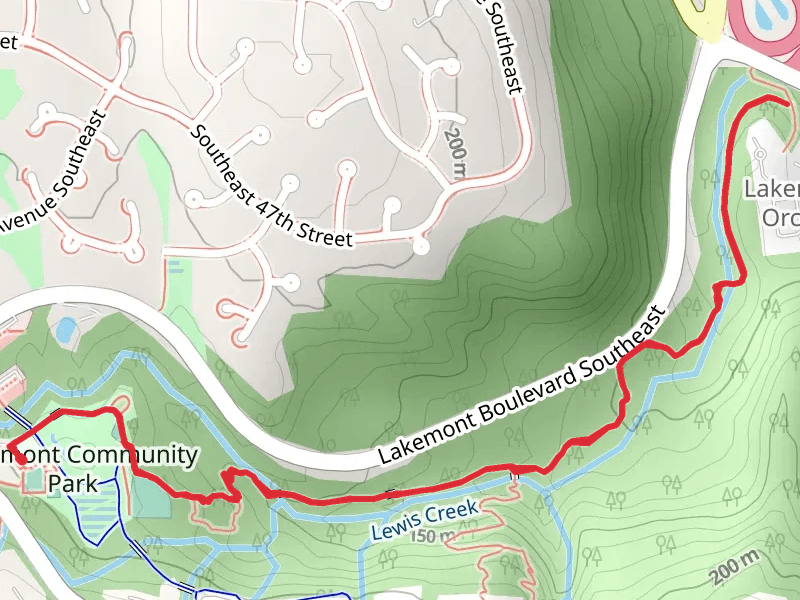 Lewis Creek Trail