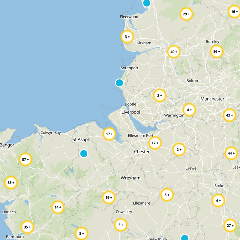 Wirral Static Map
