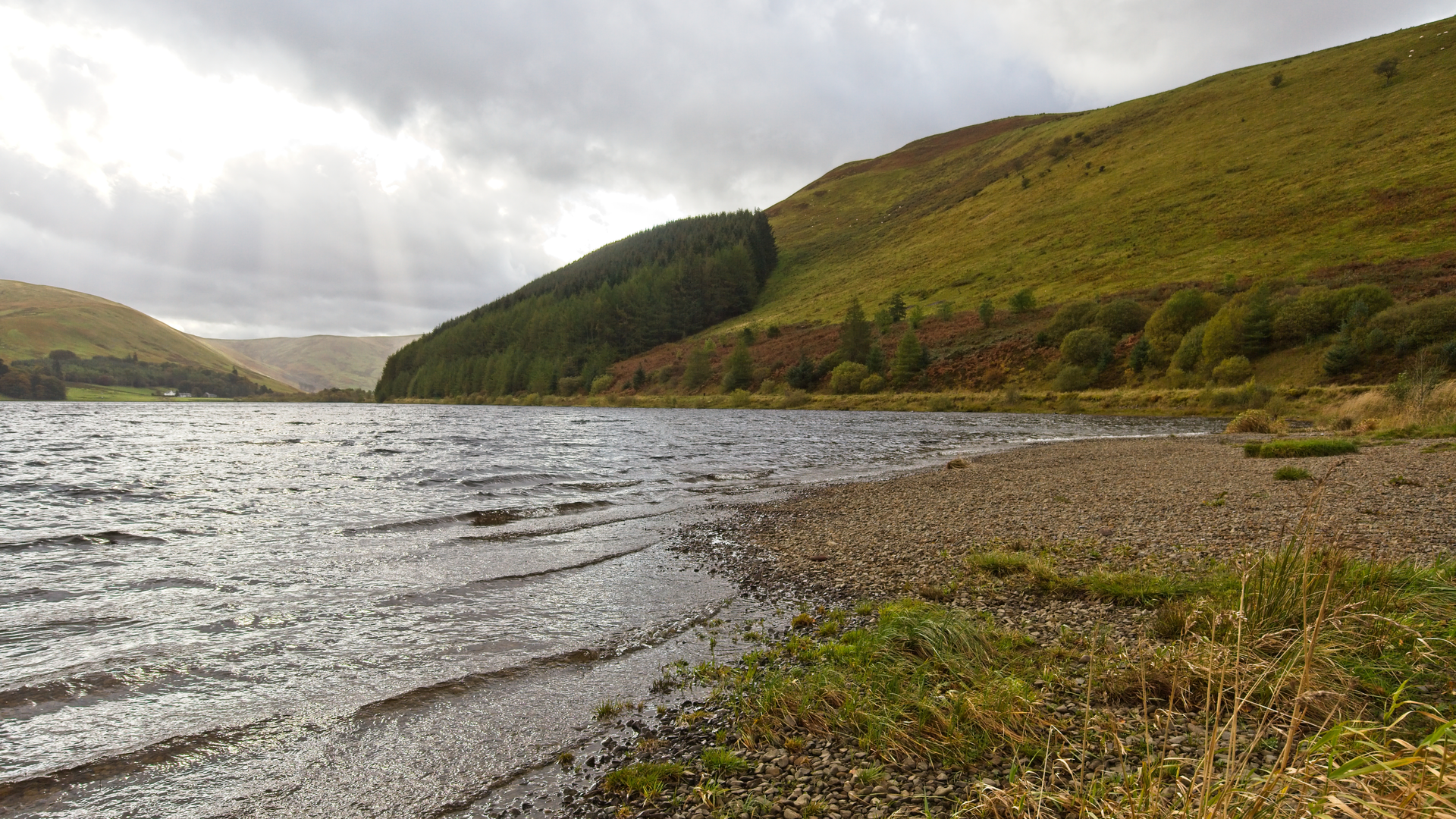 An image depicting the trail Kame of Whalwick, North Snuckle, Scrae Field and Tau Field Loop and its surrounding area.