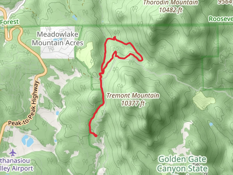 Raccoon - Mule Deer Loop Trail