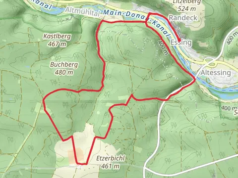 Rundweg Essing 4 and 5