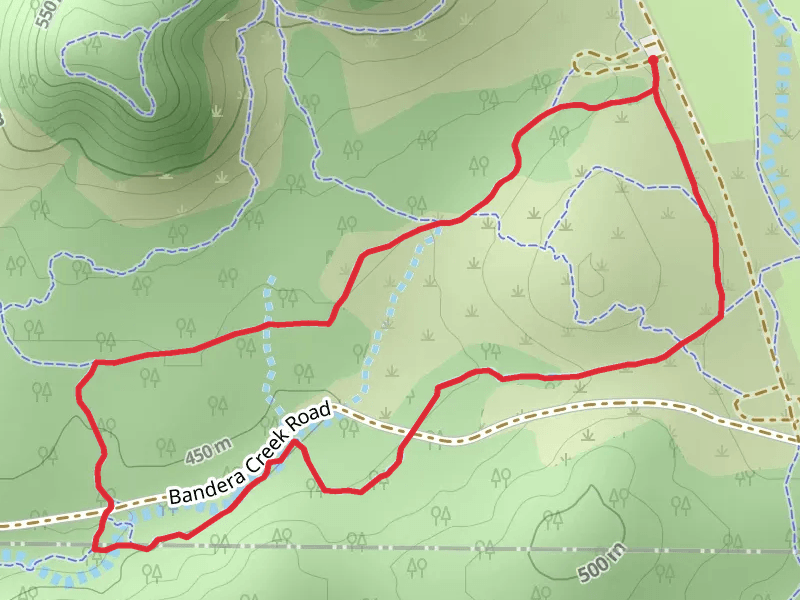 Wilderness and Bandera Creek Loop Trail