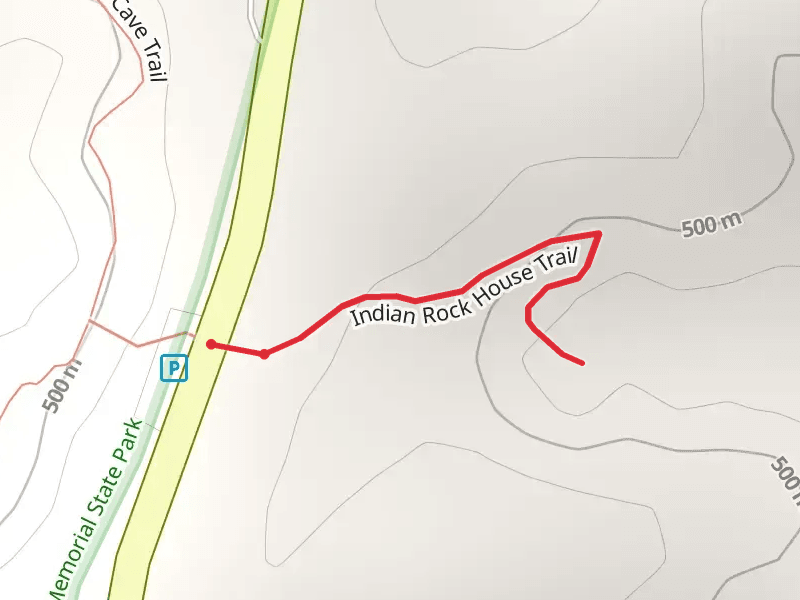 Indian Rock House Trail
