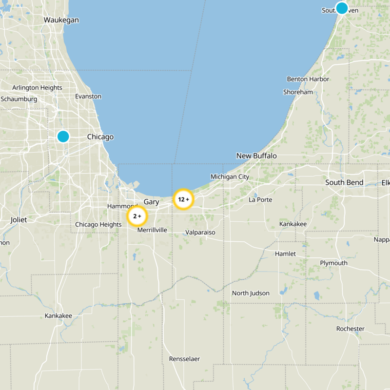 Porter County Static Map