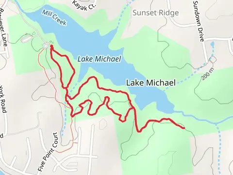 Mason Hall, James H Knox Loop Trail