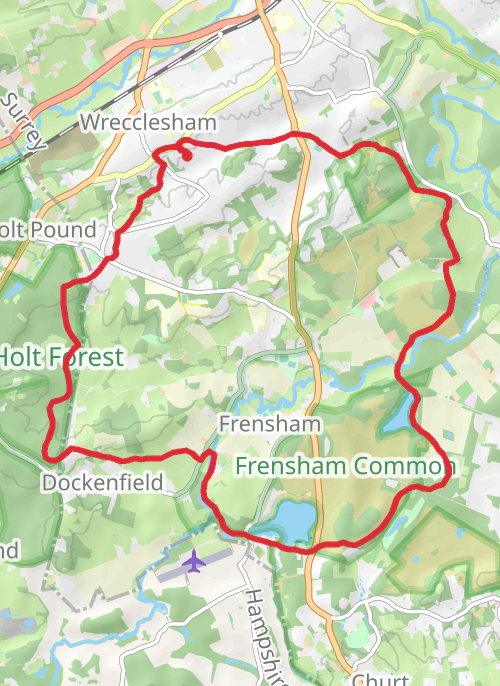 Waverley Cycling mobile static map
