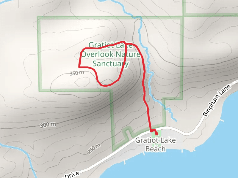 Gratiot Lake Overlook Trail