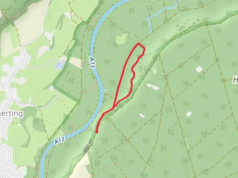Walderlebnispfad Klosterau Loop