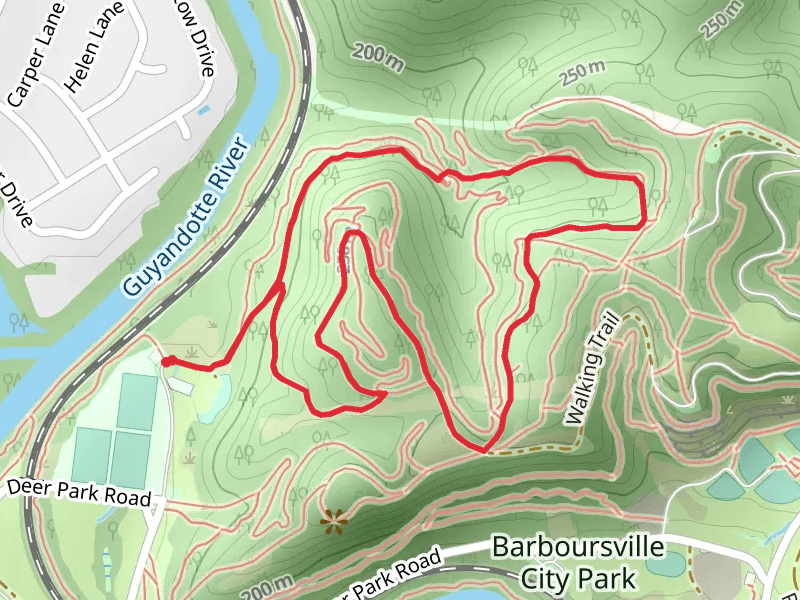 Turman, Devils Hollow and Gun Range Loop Trail