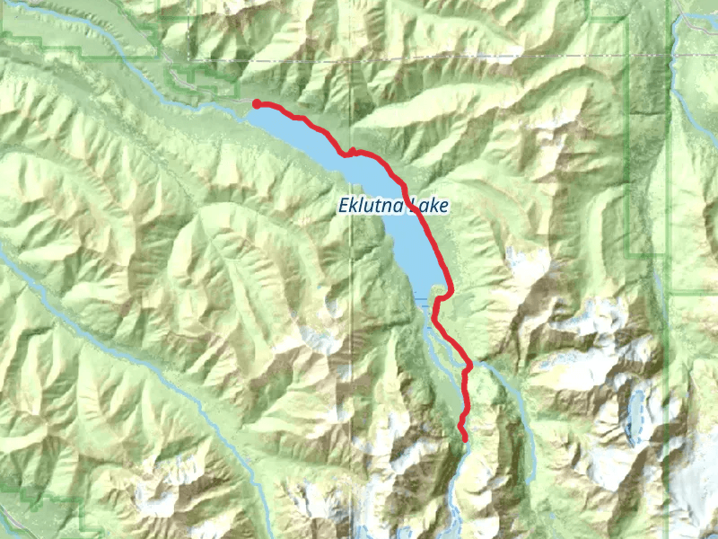 Eklutna Lakeside Trail