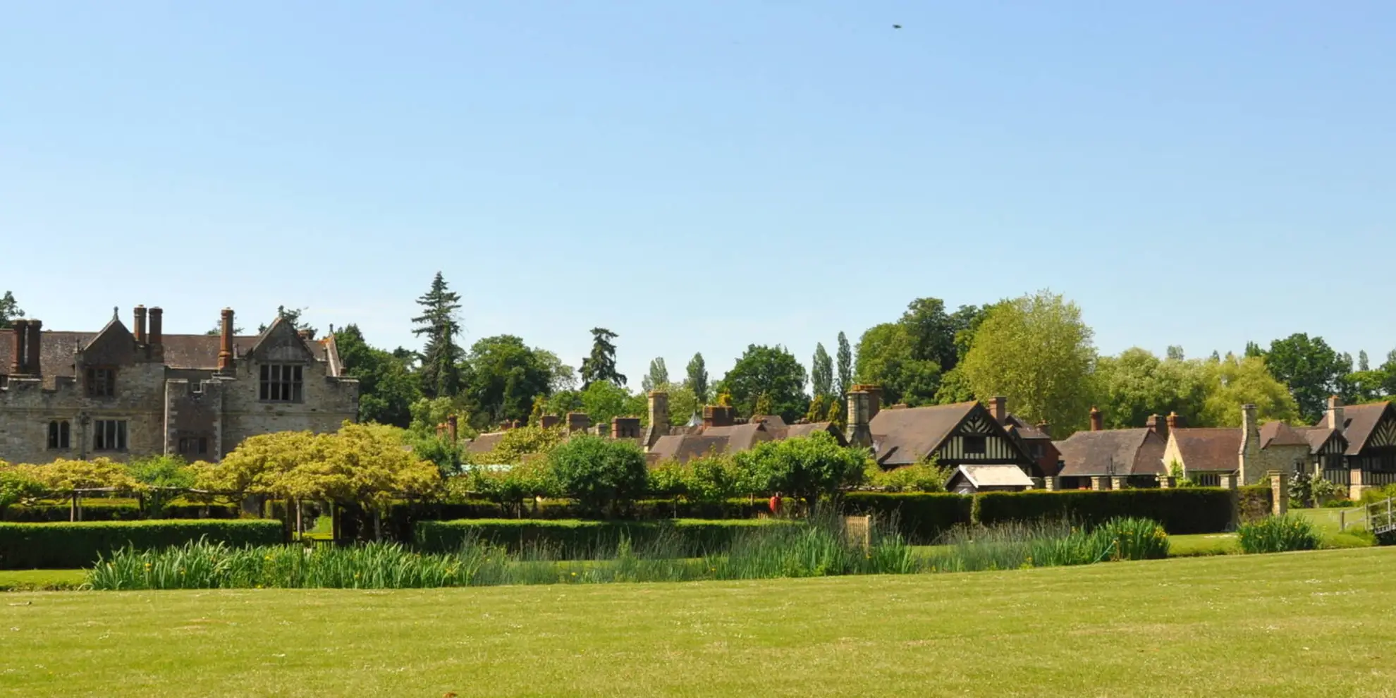 An image depicting the trail Hever and Markbeech from Chiddingstone and its surrounding area.