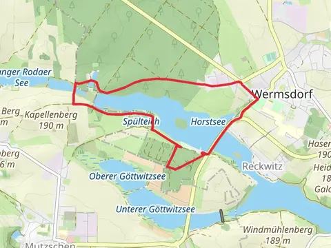 Doellnitzsee and Horstsee Loop