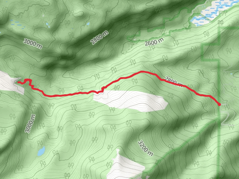 Ouzel Creek via Finch Lake - Pear Lake Trail