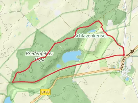 Bredenfelder Holz via Eisenbahnradweg