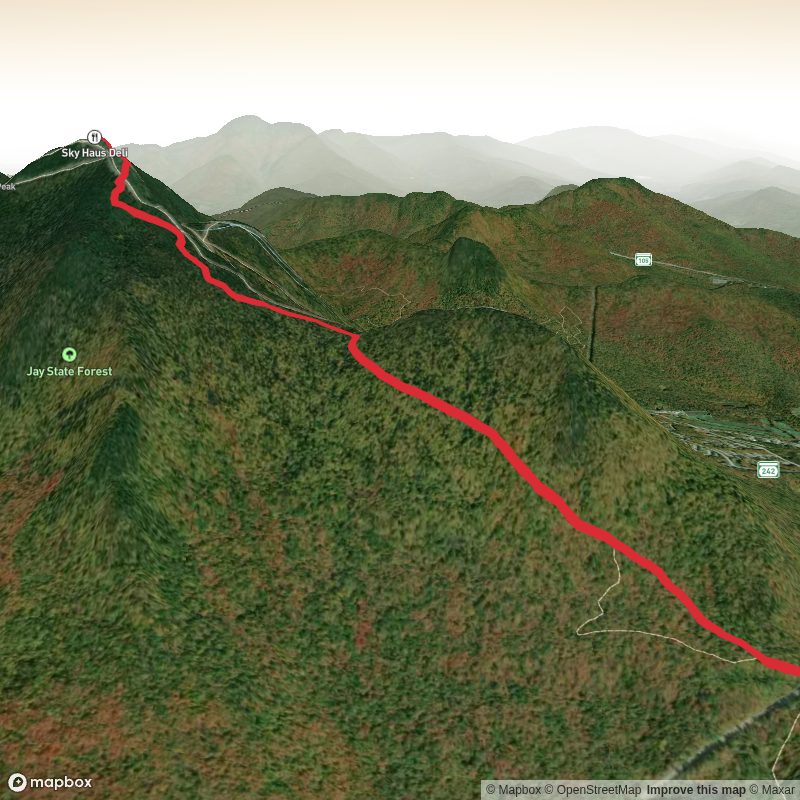 Jay Peak via Vermont Long Trail